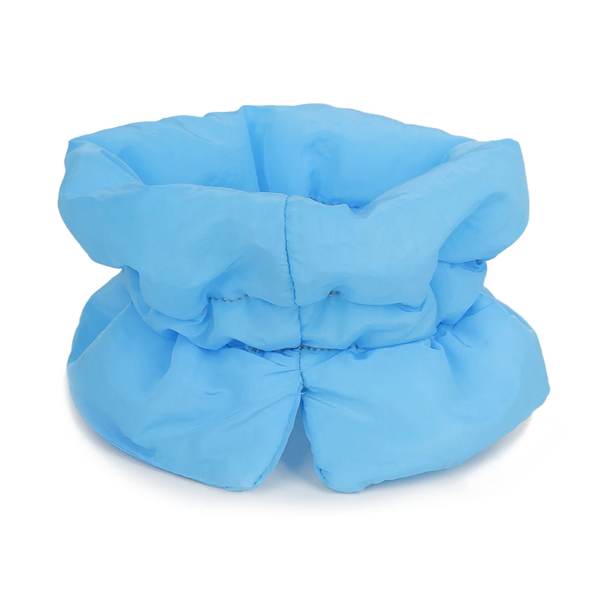 A colorful and fashionable pet warm collar and waterproof scarf for cats to prevent licking and biting after sterilization surge